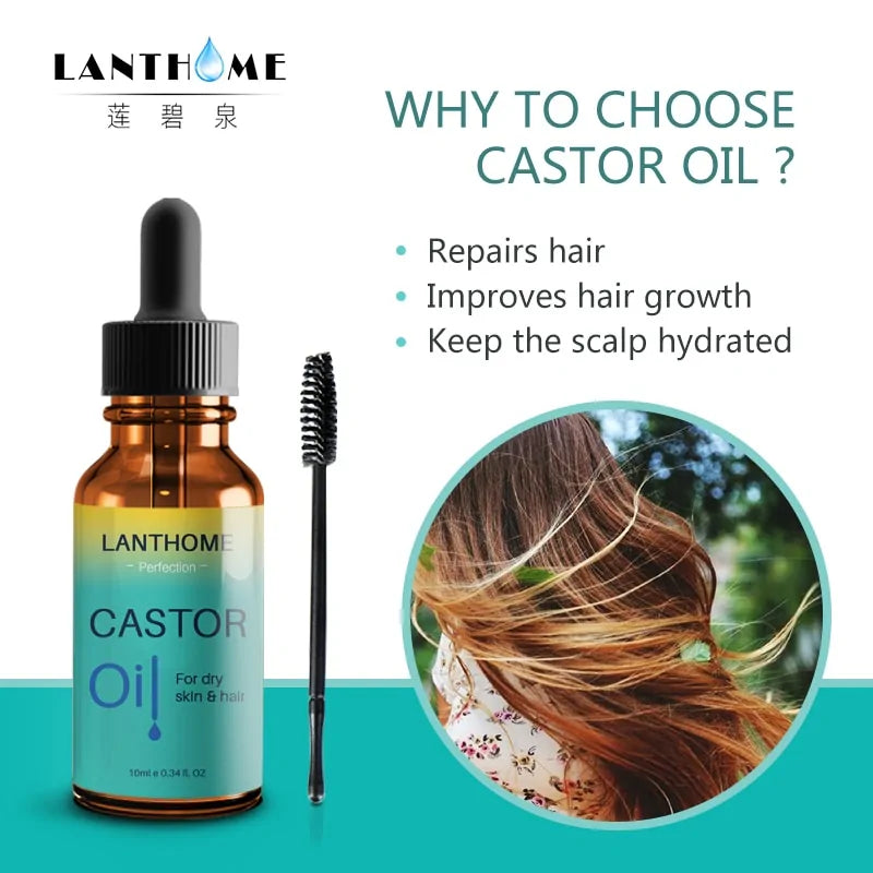 Pure Castor Oil Hair Essential Oil